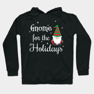 Gnome For The Holidays White Hoodie